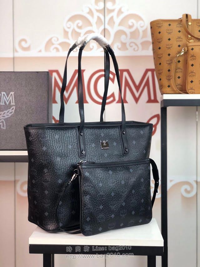 MCM女包 原單 6268 MCM新顏色 Anya母子購物袋 MCM手拎包 MCM單肩女包  mdmc1464